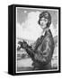 Girl Dressed for the Air-Emmett Watson-Framed Stretched Canvas