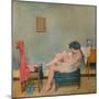 'Girl Dressing', c20th century (1933)-William Rothenstein-Mounted Giclee Print