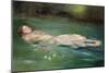 Girl Drifting, 2004-Lucinda Arundell-Mounted Giclee Print