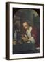 Girl Eating Oysters, about 1658-60-Jan Havicksz. Steen-Framed Giclee Print