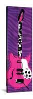 Girl Electric Guitar Mate-Enrique Rodriguez Jr.-Stretched Canvas