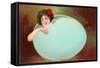 Girl Emerging from Cracked Egg-null-Framed Stretched Canvas