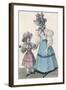 Girl Fashions 1828-null-Framed Art Print