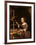 Girl Feeding a Parrot-Pieter Van Steenwyck-Framed Giclee Print