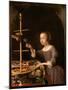 Girl Feeding a Parrot-Pieter Van Steenwyck-Mounted Giclee Print