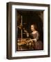 Girl Feeding a Parrot-Pieter Van Steenwyck-Framed Giclee Print