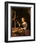 Girl Feeding a Parrot-Pieter Van Steenwyck-Framed Giclee Print