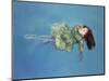 Girl Floating, 2004-Lucinda Arundell-Mounted Giclee Print