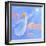 Girl Flying Toward a Star-Judy Mastrangelo-Framed Giclee Print