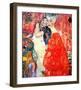 Girl Friends-Gustav Klimt-Framed Giclee Print
