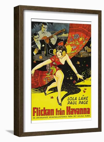 Girl from Havana-null-Framed Art Print