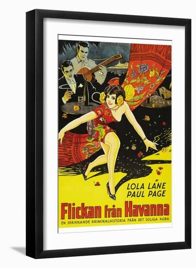 Girl from Havana-null-Framed Art Print