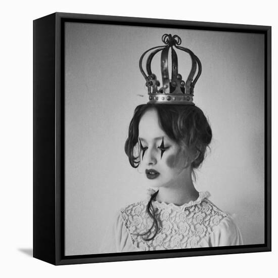 Girl from the Circus-Michalina Wozniak-Framed Stretched Canvas