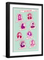 Girl Gang Goals-null-Framed Premium Giclee Print