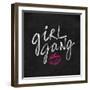 Girl Gang-Lottie Fontaine-Framed Giclee Print