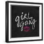 Girl Gang-Lottie Fontaine-Framed Giclee Print