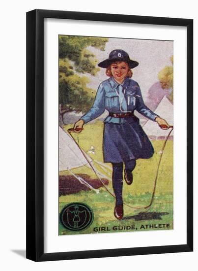 Girl Guide Athlete Badge, 1923-English School-Framed Giclee Print