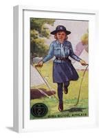 Girl Guide Athlete Badge, 1923-English School-Framed Giclee Print