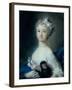 Girl Holding a Monkey-Carriera Rosalba-Framed Giclee Print