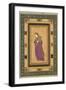 Girl Holding an Aigrette, from the Large Clive Album, c.1620-30-null-Framed Giclee Print