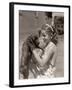 Girl Holding Puppy-Philip Gendreau-Framed Photographic Print