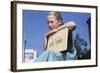 Girl Holding Town History Book-William P. Gottlieb-Framed Photographic Print