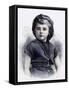 Girl in 1892-null-Framed Stretched Canvas