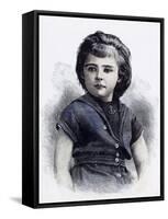 Girl in 1892-null-Framed Stretched Canvas