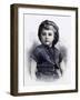 Girl in 1892-null-Framed Giclee Print