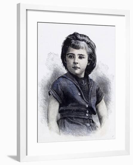 Girl in 1892-null-Framed Giclee Print