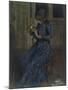 Girl in a Blue Dress-Philip Wilson Steer-Mounted Giclee Print