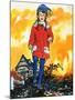 Girl in a Bobble Hat-Jesus Blasco-Mounted Giclee Print