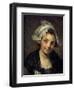 Girl in a Bonnet, 1760S-Jean-Baptiste Greuze-Framed Giclee Print