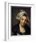 Girl in a Bonnet, 1760S-Jean-Baptiste Greuze-Framed Giclee Print