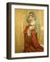 Girl in a Fur, Miss Jeanne Fountain, 1891-Henri de Toulouse-Lautrec-Framed Giclee Print