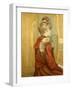 Girl in a Fur, Miss Jeanne Fountain, 1891-Henri de Toulouse-Lautrec-Framed Giclee Print