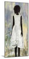 Girl in a Garden-Mark Chandon-Mounted Art Print