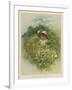 Girl in a Meadow 1889-null-Framed Art Print