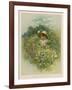 Girl in a Meadow 1889-null-Framed Art Print