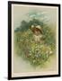 Girl in a Meadow 1889-null-Framed Art Print