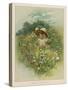 Girl in a Meadow 1889-null-Stretched Canvas