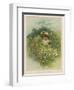 Girl in a Meadow 1889-null-Framed Art Print