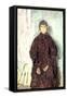 Girl in a Mulberry Dress, 1923-Gwen John-Framed Stretched Canvas