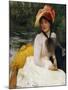 Girl in a Punt-Arthur Hacker-Mounted Giclee Print