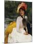 Girl in a Punt-Arthur Hacker-Mounted Giclee Print