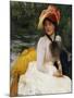 Girl in a Punt-Arthur Hacker-Mounted Giclee Print