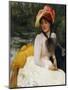 Girl in a Punt-Arthur Hacker-Mounted Giclee Print
