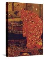 Girl in a Red Kimono-Georg-Hendrik Breitner-Stretched Canvas
