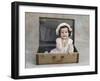 Girl in a Suitcase-Nora Hernandez-Framed Giclee Print