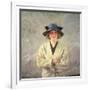 Girl in a White Dress-Sir William Orpen-Framed Giclee Print